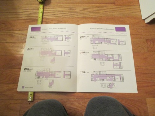 Coachman Travel Trailers Fifth Wheels 1995 RV Vintage Dealer sales brochure - Picture 6 of 8