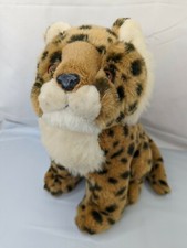 Cheetah Leopard Jaguar Plush 12 Inch Dandee International Stuffed Animal Toy