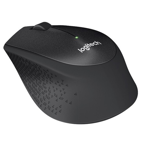 Kabellose Maus Logitech M330 Silent Plus 2.4GHz Nano - Schwarz - Bild 2 von 5