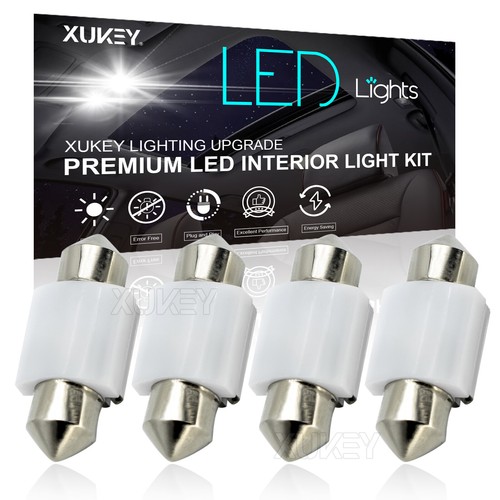 4* Hochleistungs helle LED 12V COB SMD Soffitte 31mm Weiß Innenraum Beleuchtung - Bild 9 von 10