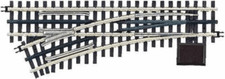 MTH O Scale Trax 3-Rail Nickel Silver Track O-31 Left Hand Switch 451003