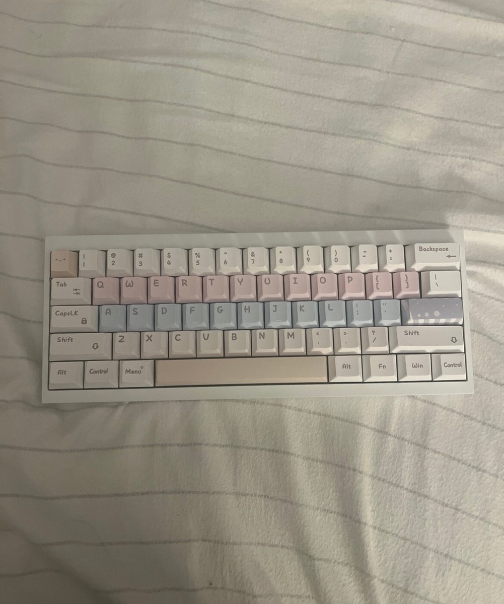 キーボード kbdfans tofu60 redux white tofu60 redux kbdfans mechanical keyboard in white prebuilt