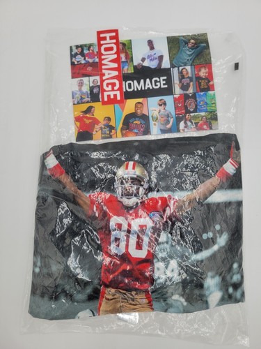 Homage Jerry Rice  Pay Homage TShirt Large 49ERS Super Bowl - Picture 4 of 5