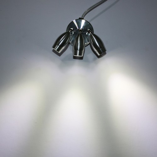 LED Wall Ceiling Lamp Surface Mount Picture Spotlight Button Plug-in Desk Light - Picture 10 of 35