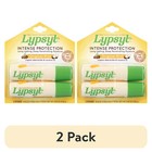 Original Mint Lip Balm, Intense Protection Lip Moisturizer Twin Pack, .10 oz