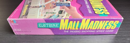 Vintage 1989 Mall Madness By Milton Bradley Tested/Works Complete In Box - Picture 5 of 15