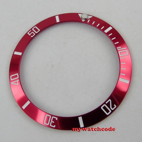 38mm black blue white green ceramic bezel insert for 40mm sub SKX 007 mens watch - Picture 40 of 63