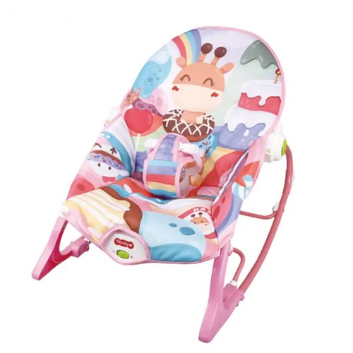 Electric Baby Bouncer Rocker Vibration Chair Portable Musical Cradle Swing Seat - Picture 24 of 37