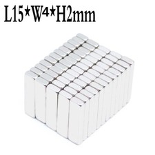 Lots 15x4x2mm Strong Rare Earth Neodymium Permanent Block Magnets 15mmx4mmx2mm