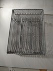Metal Drawer Organizer Kitchen Flatware Tray 4 slot Crome 10" X 13"