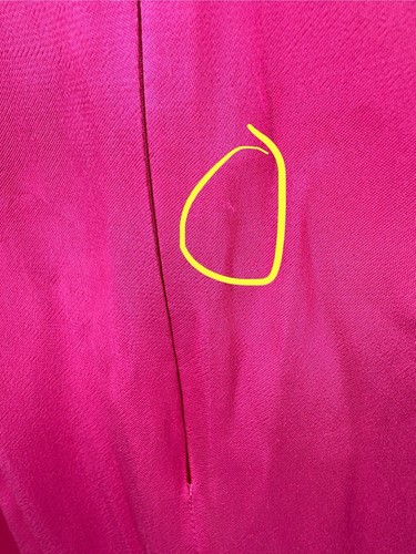 Bardot Damen Cocktailkleid XL Pop Rosa Barbiecore Assymmetrisch Sexy Elegant - Bild 10 von 12