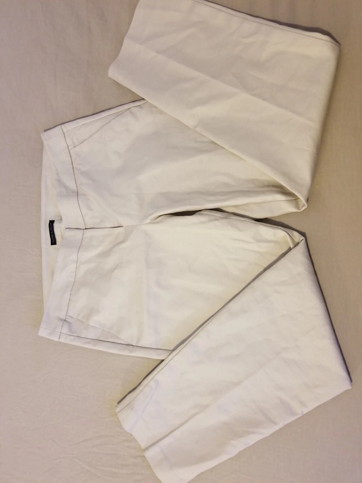 Pantaloni eleganti donna Audrey & Celine kaki 8 cotone chino pantaloni larghi