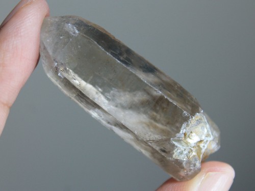 Gem Quality Quartz Crystal Natural Gemstone Facet Rough Smoky Clear Tourmalined - Picture 4 of 114