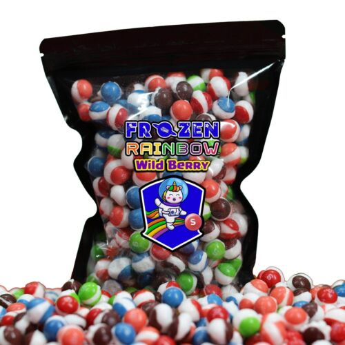 Frozen Rainbow - Freeze Dried Skittles (original, sour, wild berry, & smoothie) - Picture 7 of 17