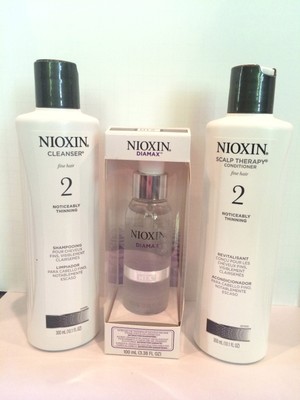 Nioxin System 2 Cleanser Scalp Therapy For Noticeably Thinning