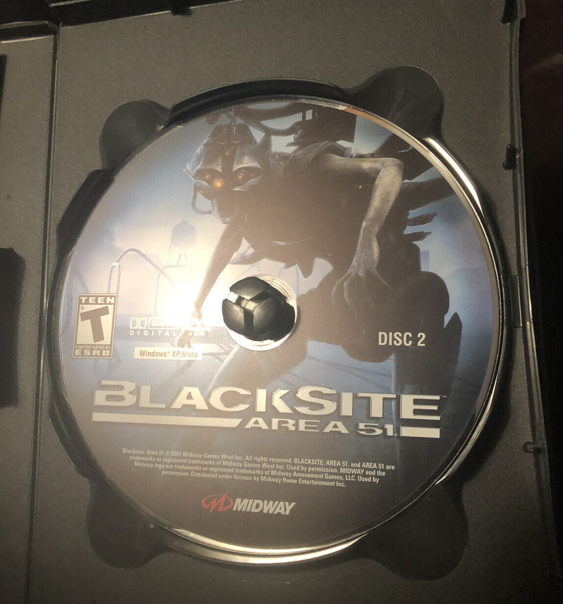 BlackSite~Area 51~(PC-DVD-ONLINE-2007)~Vintage~Brand New~Sealed