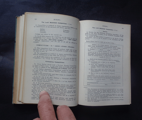 R.A.F. Athletic and Games Handbook 1935 & Sports Records Book 1928: Football. - Picture 7 of 19