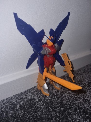 MECH ROBOT WARRIOR WITH BUTTERFLY WINGS GUNDAM KO BOOTLEG 7'' FLY ANGEL RARE - Picture 4 of 8
