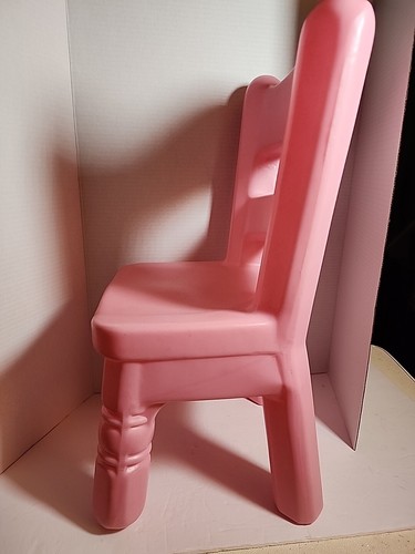 Little Tikes Pink Victorian Tender Heart Country Chair Child Size - Picture 9 of 10