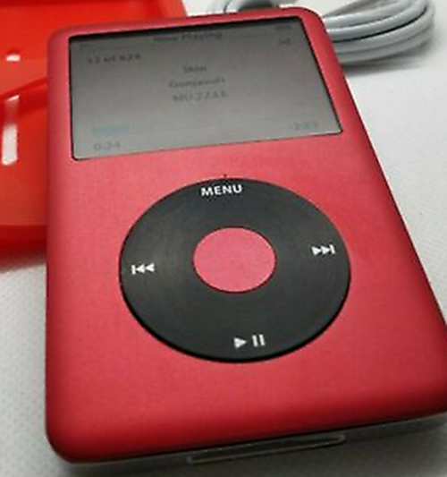 iPod Classic 160GB 赤バツジャンク　本体のみ iPod Classic 3台 充電不良 iTunes接続不良 赤い✘マーク表示