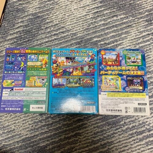 Lot 3 Mario Party GameCube 4 5 6 Set Nintendo GC GameCube From Japan Tested - Picture 2 of 3