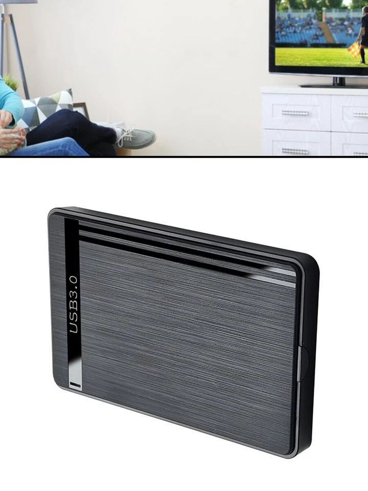 1x Festplattengehäuse USB 3.0 Externes Gehäuse Festplatte 2.5 Zoll SATA SSD HDD - Bild 2 von 4