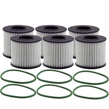 Wix XP Set of 6 Engine Motor Oil Filters For Lexus Pontiac Scion Toyota L4
