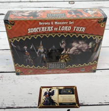 Massive Darkness: Heroes & Monster Set – Sorcerers vs Lord Tusk - NIS w/reprint