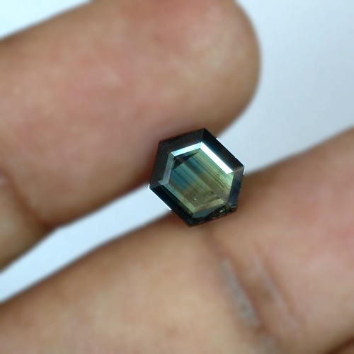 Piedras preciosas sueltas de zafiro Zawadi natural brillante brillo dorado raro de 1,69 quilates - Imagen 5 de 5