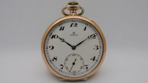 Orologio da tasca argento Funzionante OMEGA silver pocket watch Working C186