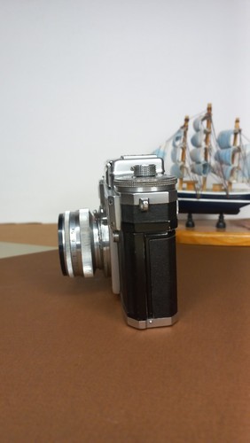 Kiev-4A Soviet 35mm Rangefinder Film Camera Jupiter-8M Lens Vintage Contax ussr - Picture 5 of 11