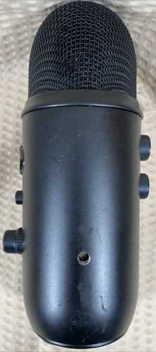 Blue Yeti Multi-Pattern USB Condenser Microphone Blackout w Stand & Cable TESTED - Picture 14 of 24