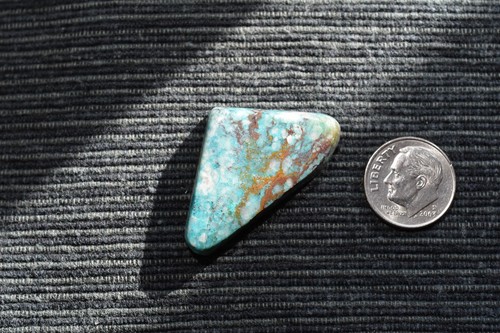Chrysocolla and Quartz Cuprite CABOCHON Chrysocolla cab - Picture 3 of 5