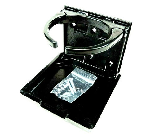 BLACK TOYOTA MR2 TURBO FACTORY STOCK LOOK FOLDING DRINK CUP HOLDER CUPHOLDER TRD - Picture 2 of 10