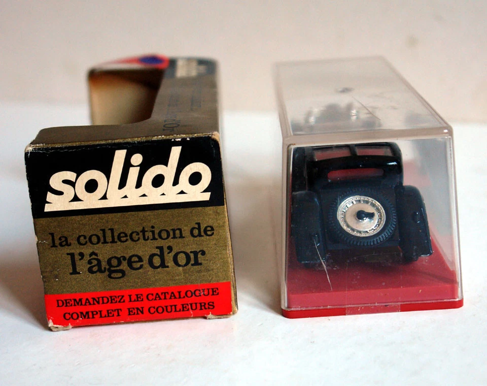 SOLIDO Vintage ~ Bugatti Royale de 1930 ~ Voiture Miniature 1/43ème ~ Avec Boite - Photo 3/4