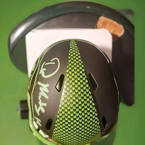 VOLL BELADEN Metcalf SEATTLE SEAHAWKS handsigniert ECLIPSE Mini Helm Beckett BAS - Bild 14 von 20