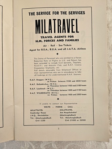 VTG RAF Wildenrath Handbook Cold War NATO US Military - Picture 20 of 21