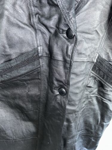 jf j.ferrar long leather jacket - Picture 6 of 12