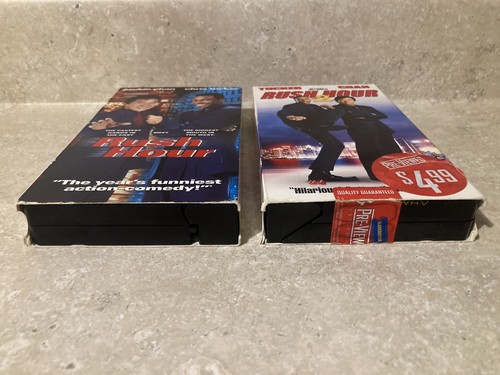 Rush Hour 1 & 2 VHS Bundle Tested Jackie Chan Chris Tucker - Picture 9 of 10