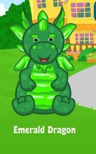 Webkinz Classic Emerald Dragon Virtual Adoption Code Only
