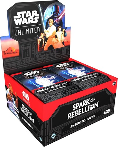 SWU Star Wars Unlimited Spark of Rebellion Booster Box Neu Sealed (2nd Printing) - Bild 2 von 10