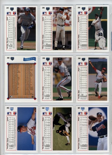 Baseball Upper Deck 1991 Cards Choose Upick from list (255-508) - Picture 95 of 503