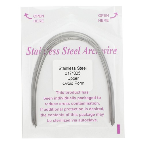 100PC Dental Orthodontic Arch Wire Stainless Steel Ovoid Form Round Rectangular - Picture 45 of 51