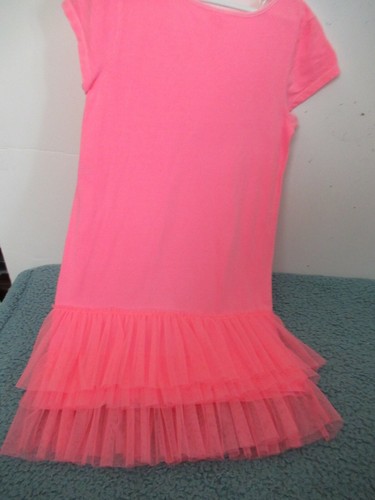(F) Girls Size 6x Carters Dress size Coral  - Picture 5 of 5