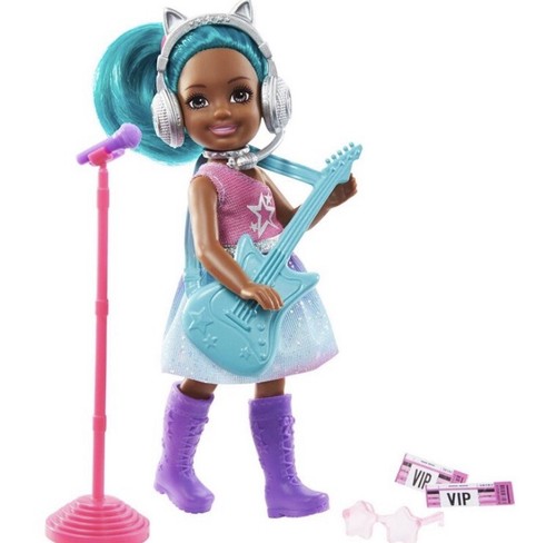 Barbie Chelsea Can Be Pop Star Rockstar Doll Playset toys - Picture 6 of 6