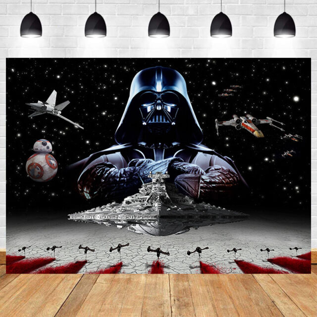Star Wars Backdrop Boys Space Happy Birthday Party Photo Background Banner Star Wars Backdrop Boys Space Happy Birthday Party Photo Background Banner