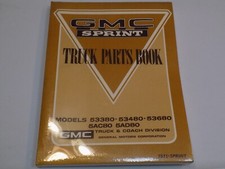 Gmc Sprint Truck Parts Book 53380 53480 53680 5ac80 5ad80 75tl Vintage Old Book Gmc Sprint Truck Parts Book 53380 53480 53680 5ac80 5ad80 75tl Vintage Old Book