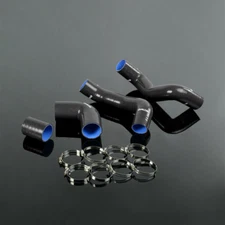 Fit For Land Rover TD4 Freelander Intercooler Turbo Silicone Hose & Clamps