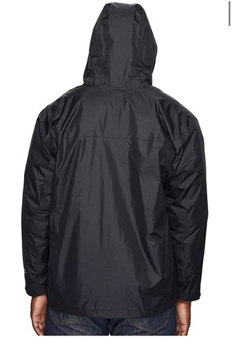 Columbia Herren Big & Tall wasserdicht II verpackbare Regenjacke schwarz 1X - Bild 9 von 11
