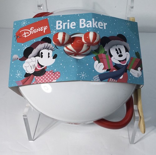 Brie Baker Con Cuchara de Madera Disney Mickey Mouse Navidad Menta Remolino Nuevo - Imagen 3 de 6